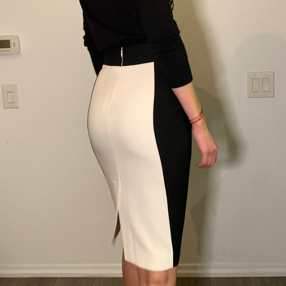 Elegant ZARA Black and White Skirt, Perfect for elegant evenings, office outfit - Picture 6 of 15
